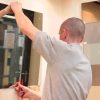 mirror installation